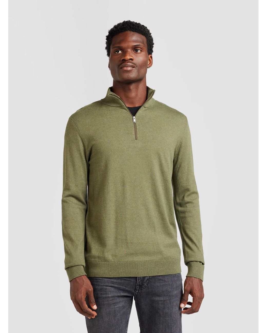 SELECTED Pullover Berg in Green für Herren