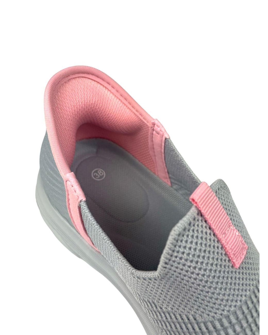 Kumixi Gray Slipper Sneaker
