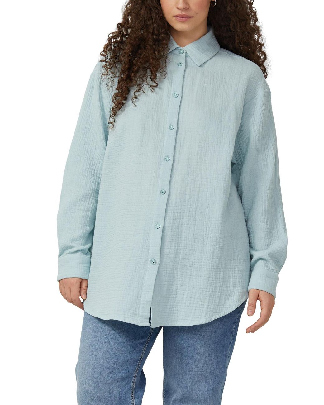 QS Blue Bluse