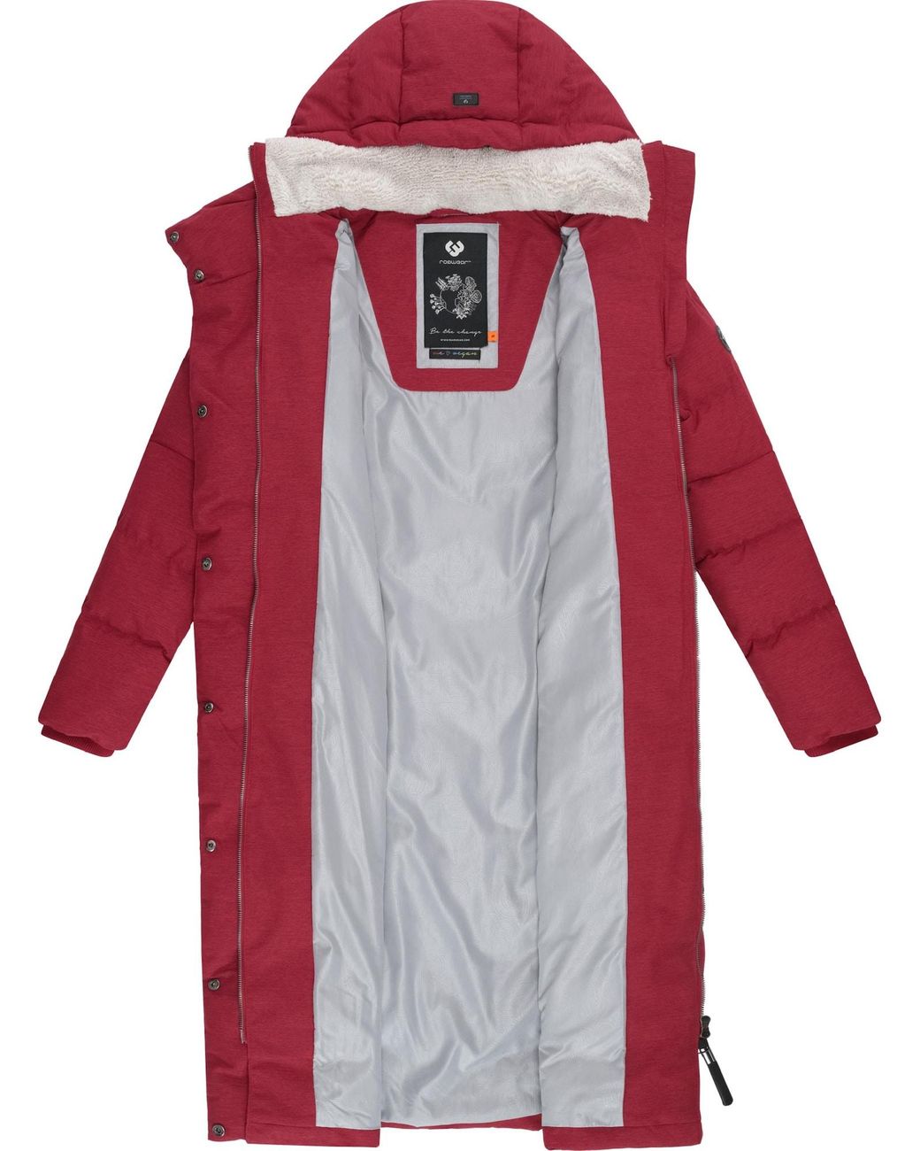 Ragwear Red Mantel Pavla