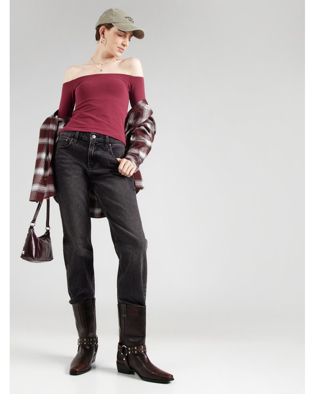 Abercrombie & Fitch Red Shirt