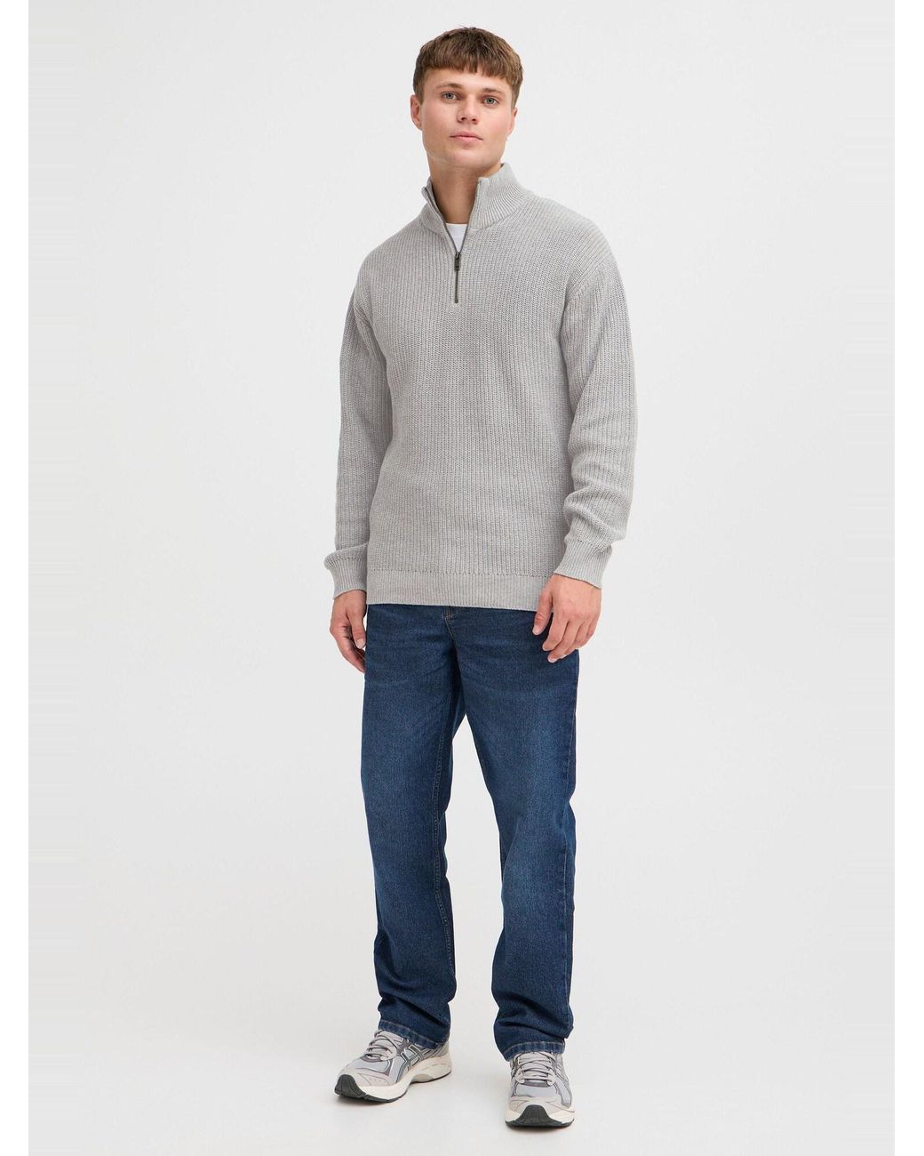 Solid Pullover Goma in Gray für Herren