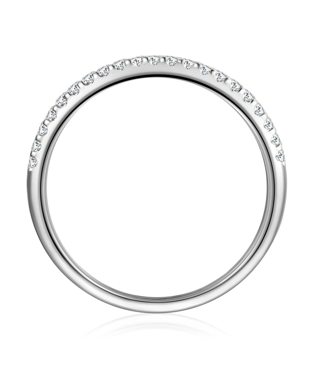 Trilani White Ring