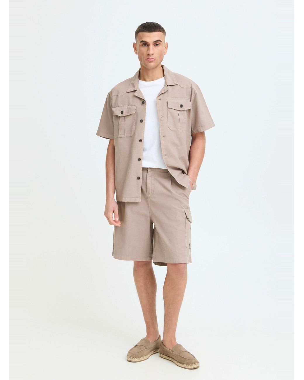 Solid Bermudas Sdethan in Natural für Herren