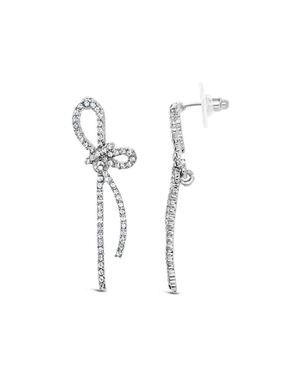 ARS-ARGENTI White Ohrringe Dear Knot