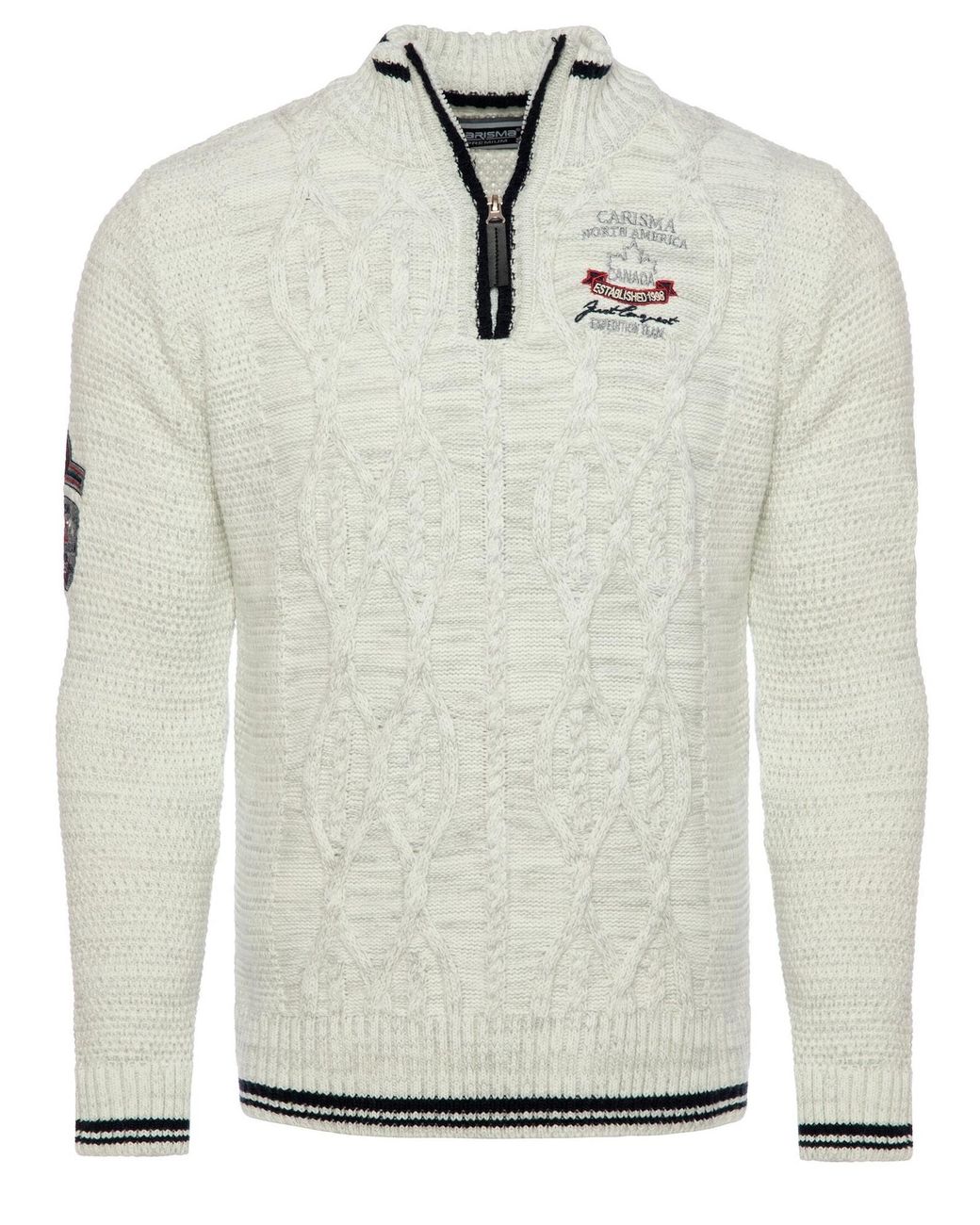 Carisma Pullover in White für Herren