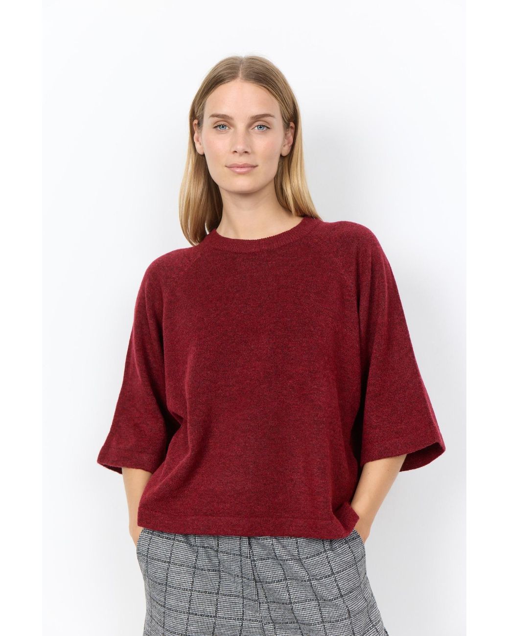 Soya Concept Red Pullover Sc-Orlean 1