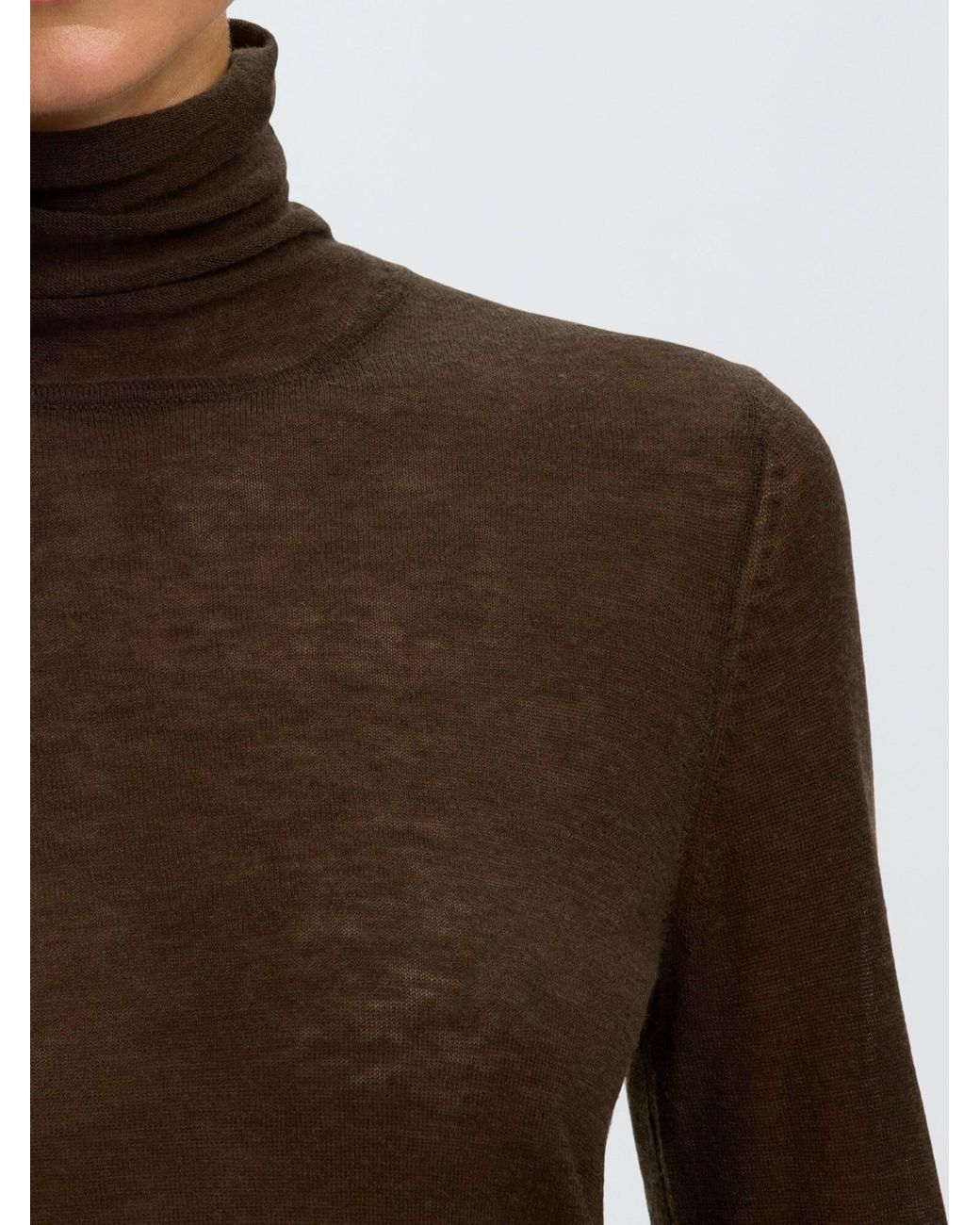 SELECTED Brown Pullover Vendy