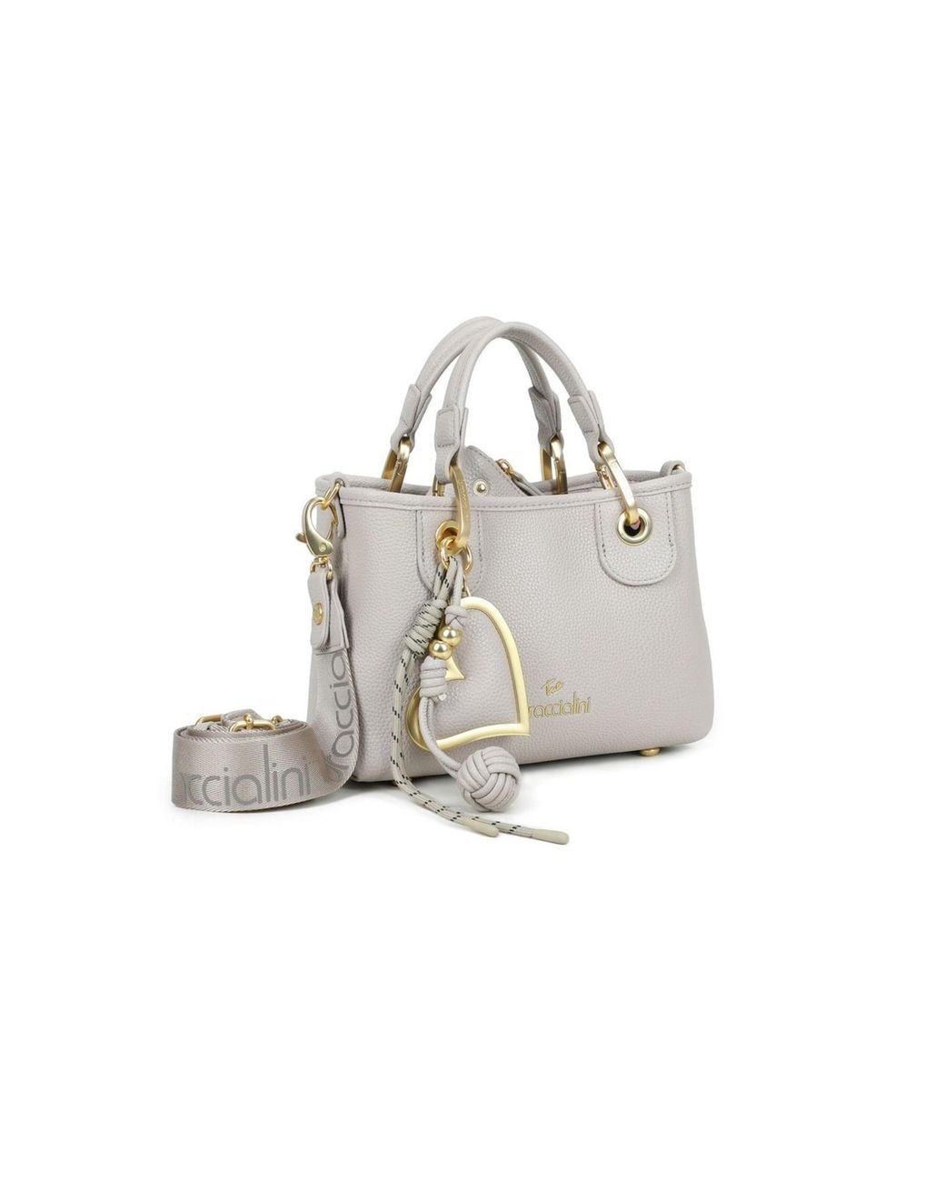 Braccialini White Handtasche Beth