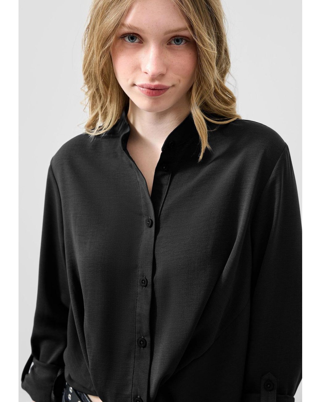 QS Black Bluse