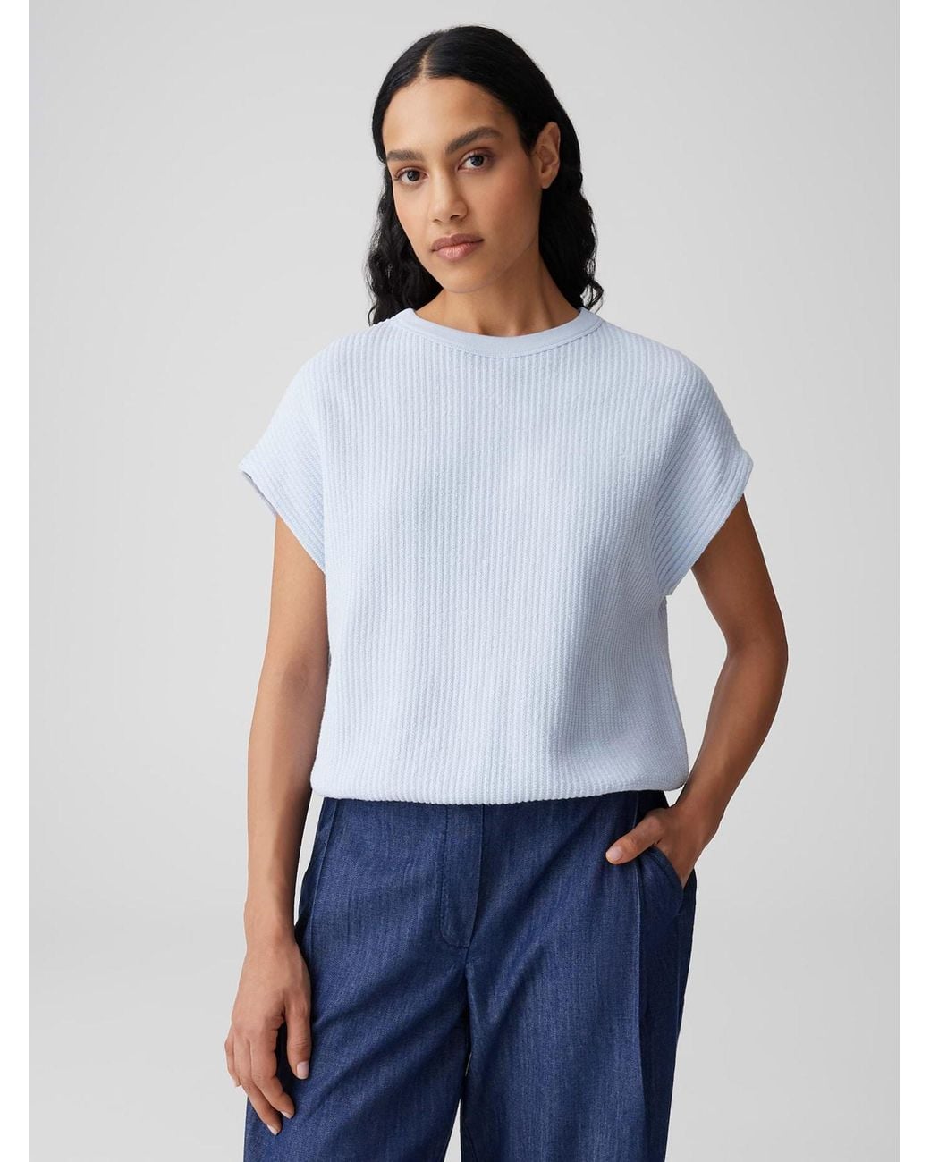 Opus Blue Pullover Ginte