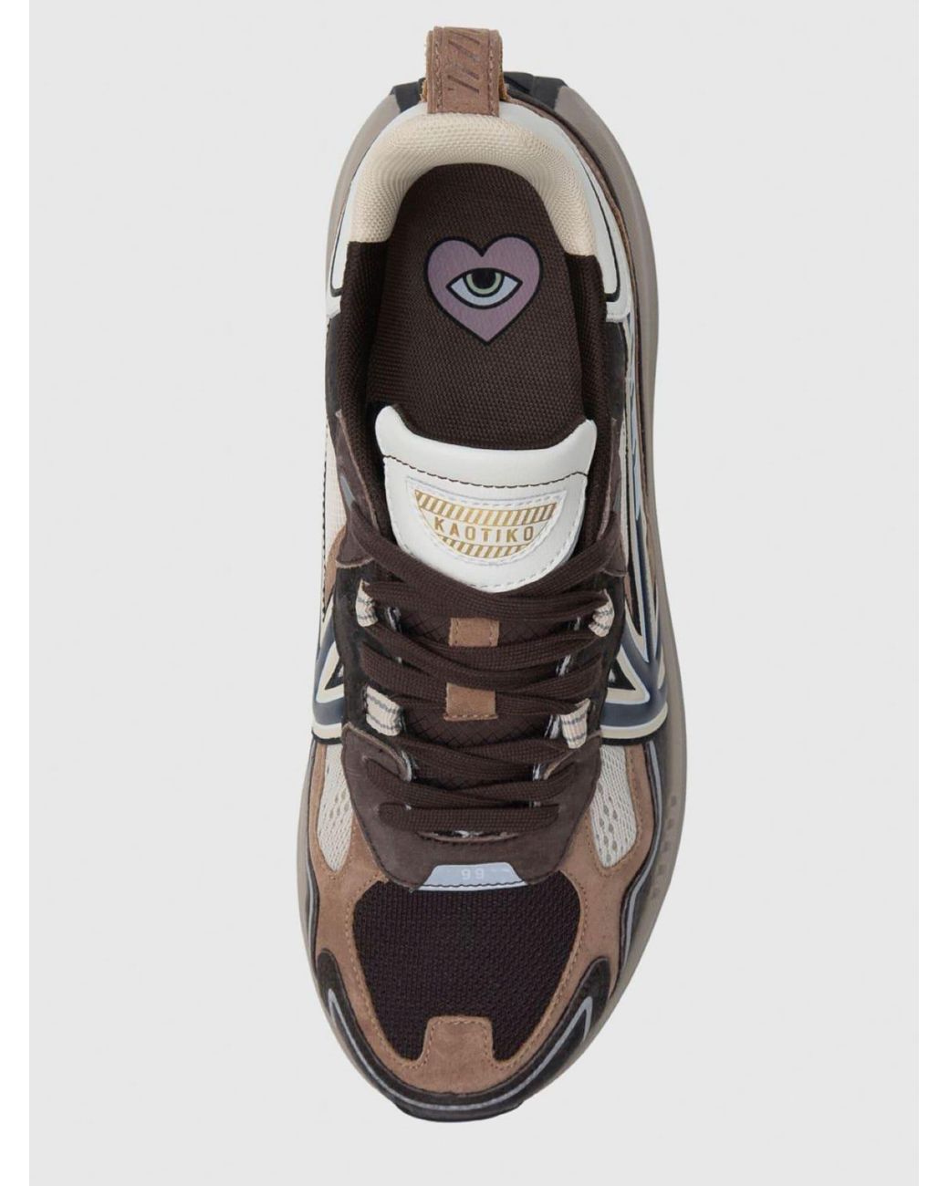 Kaotiko Sneaker Low Vancouver Tech in Brown für Herren