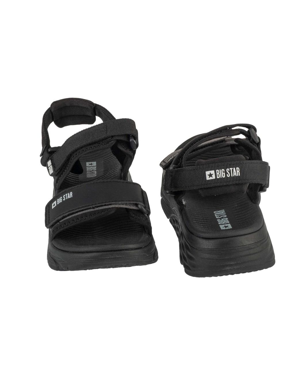 Big Star Black Trekkingsandale Rr274A0