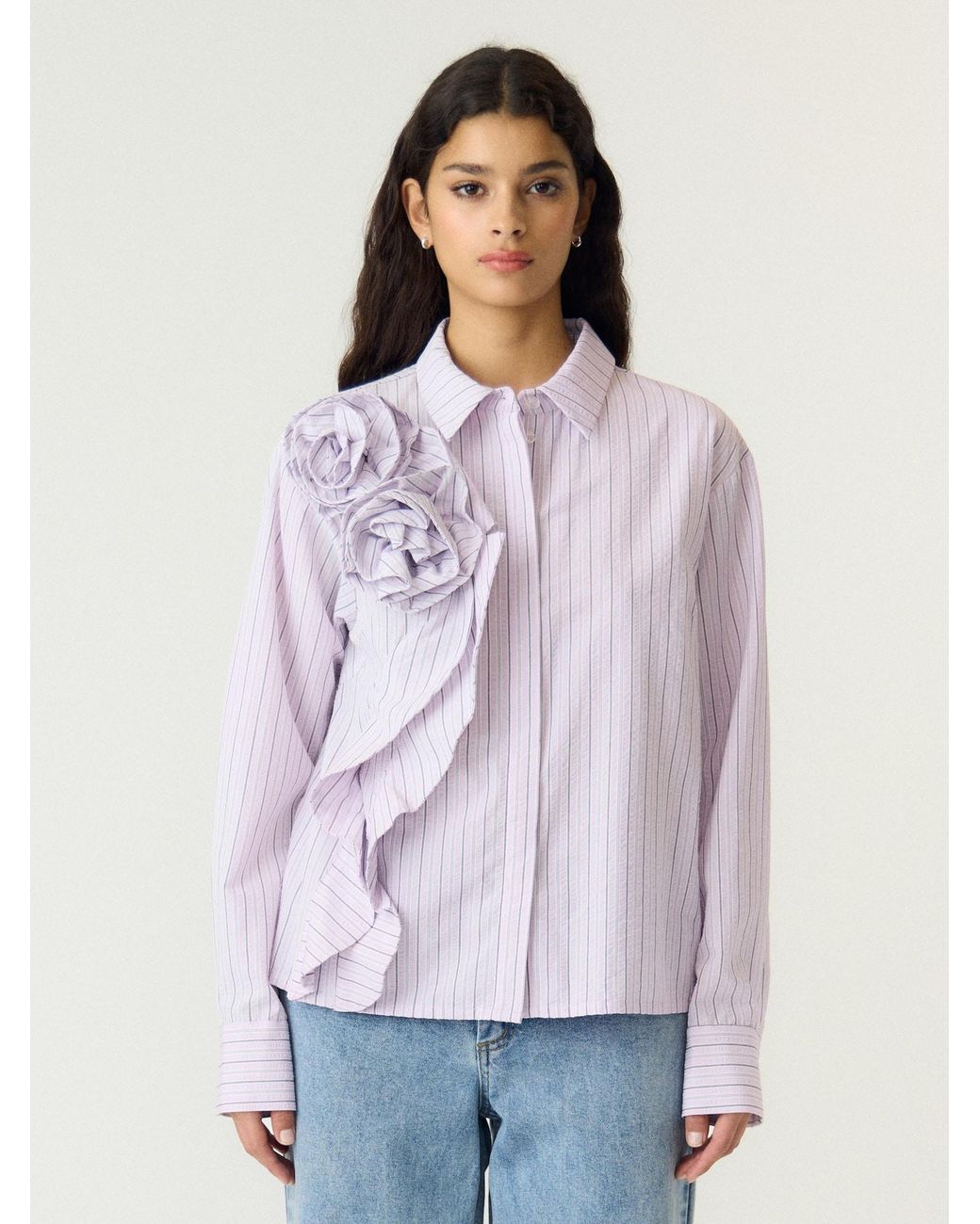 Y.A.S Purple Bluse Rosa