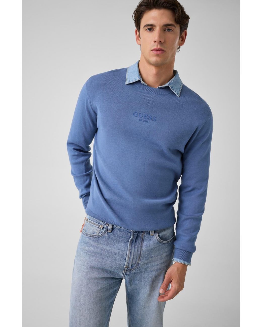 Guess Pullover in Blue für Herren