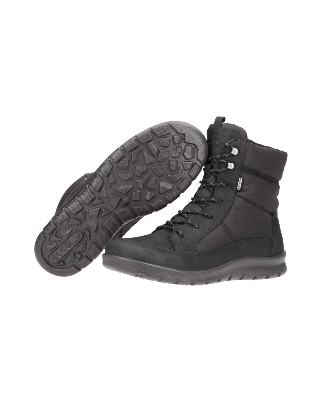 Ecco Black Boots Babett Boot Stiefel Gore-Tex