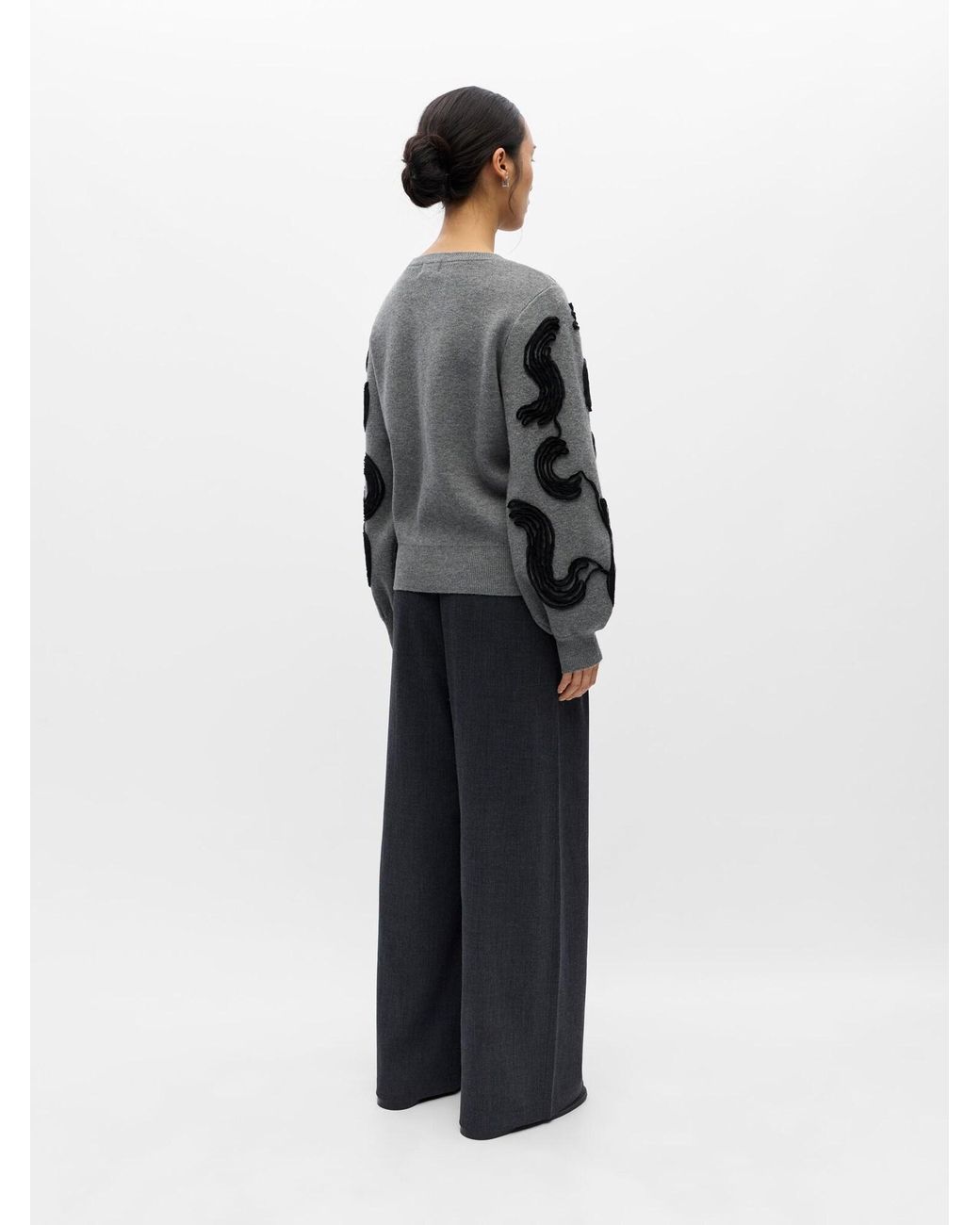Object Gray Pullover Objfarah