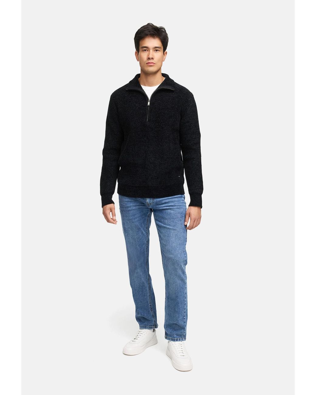 INDICODE Pullover Inhunch in Blue für Herren