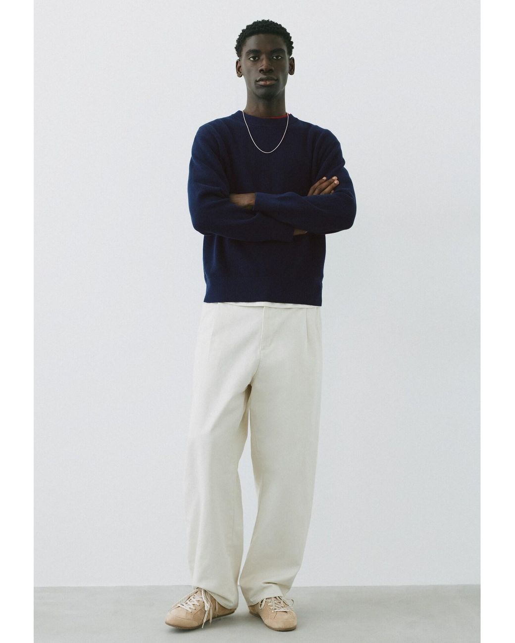 Pull&Bear Pullover in Blue für Herren