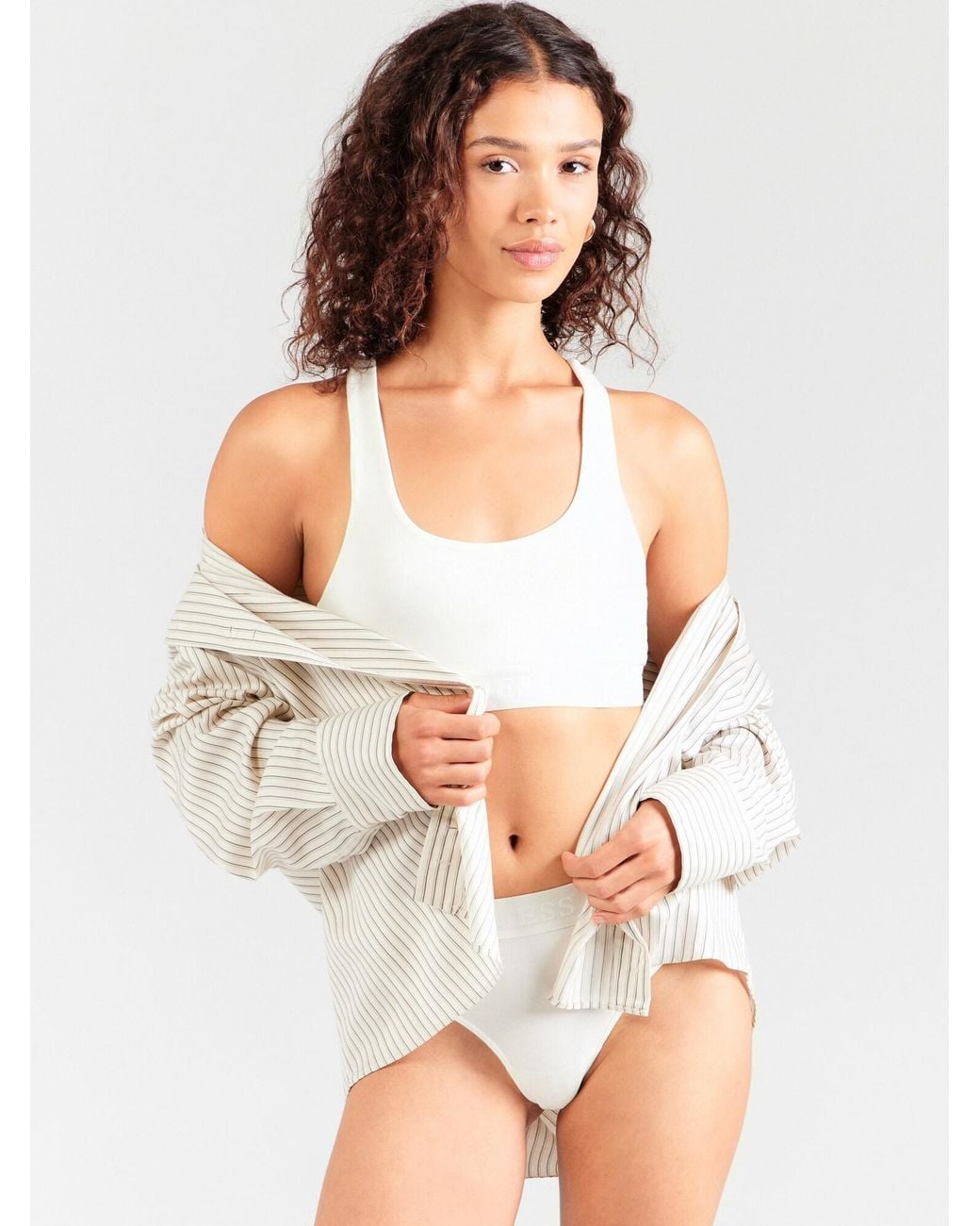 Guess White String Marika