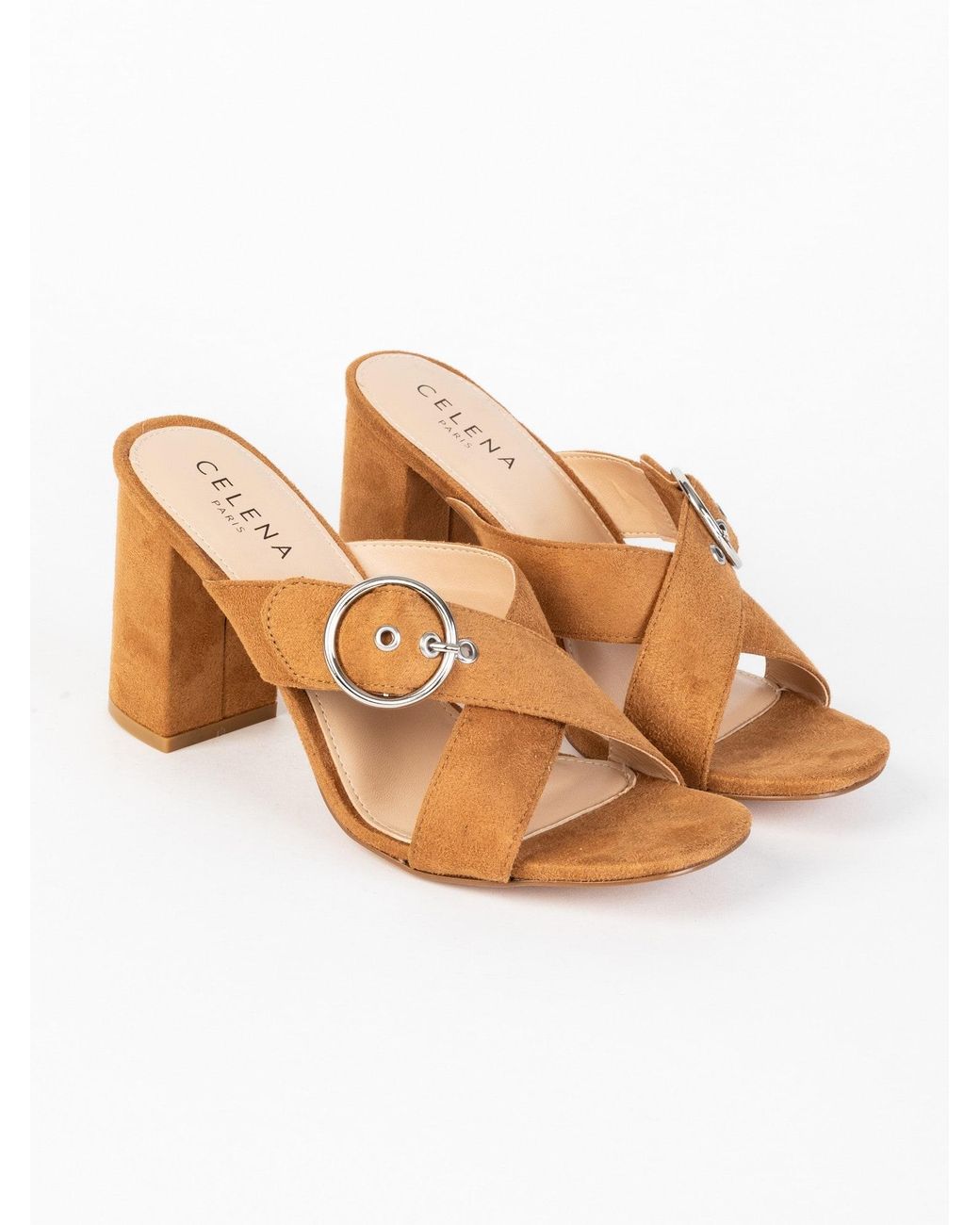 Celena Natural Pantolette Chene