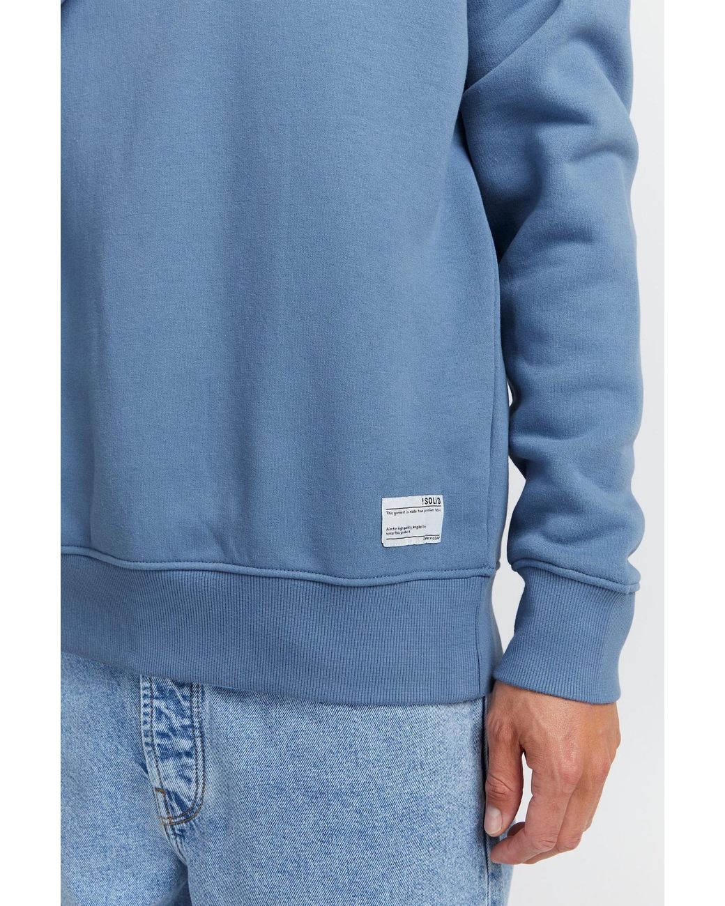 Solid Sweatshirt Lenz in Blue für Herren