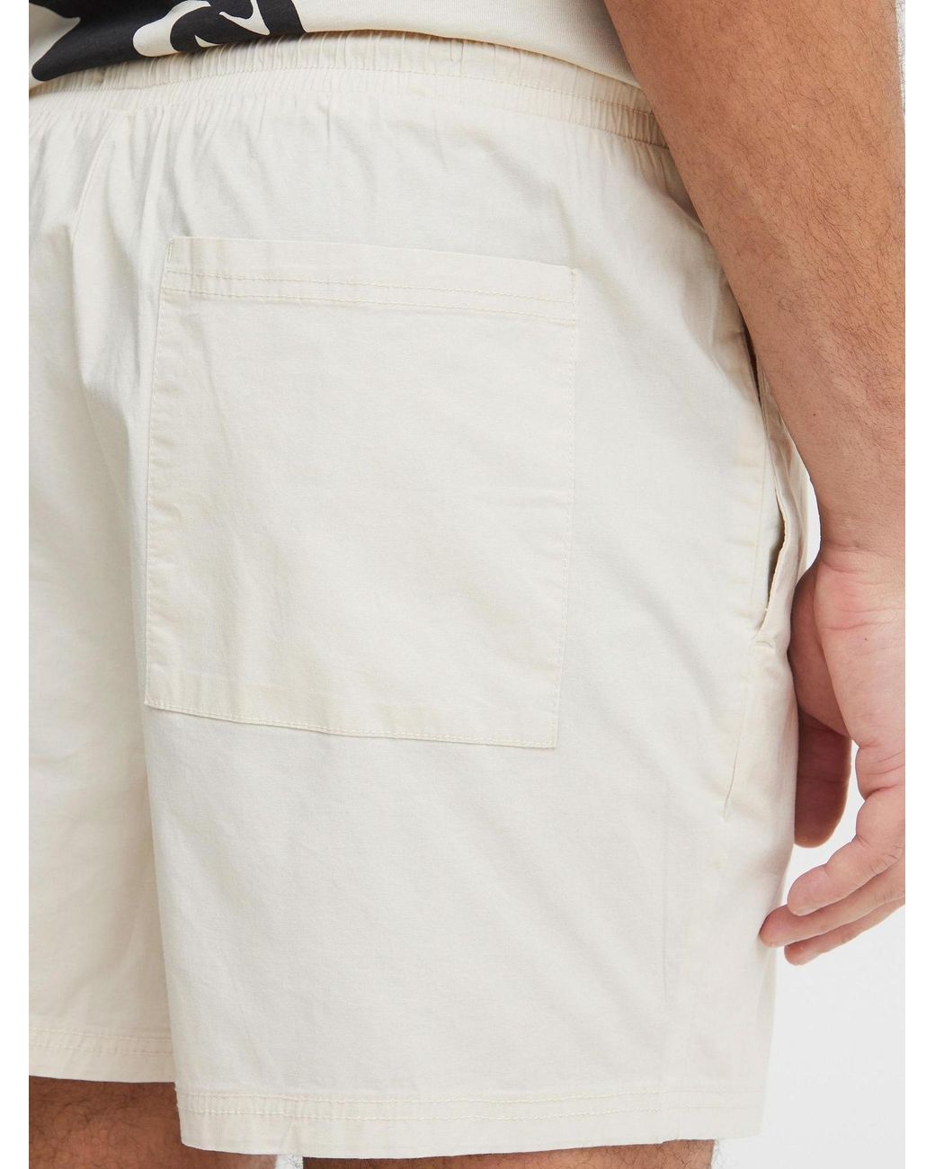 Solid Shorts 'faustino' in White für Herren