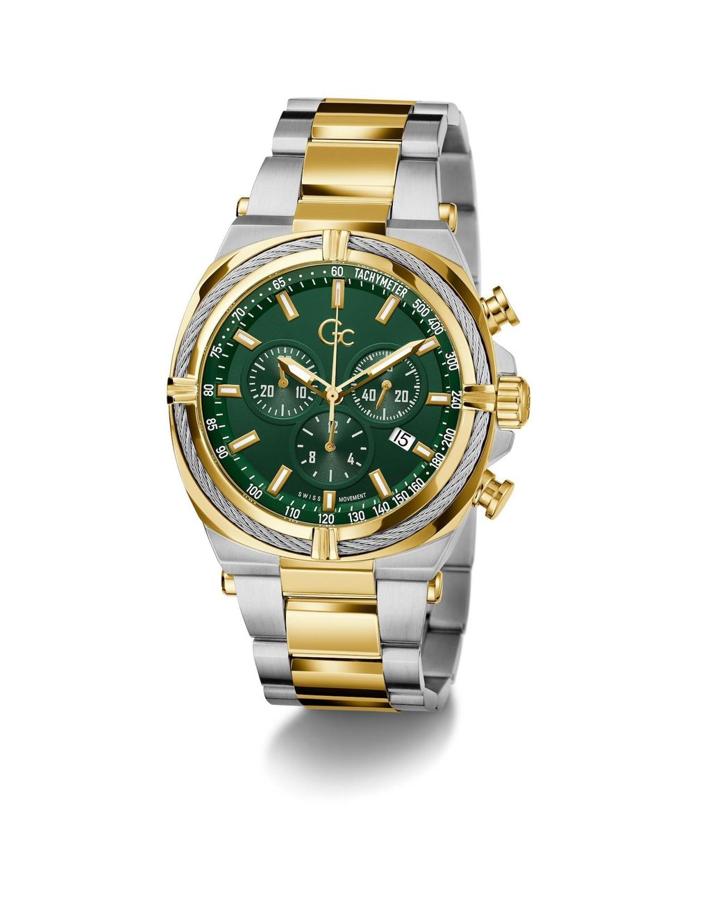 Gc Uhr Ironclass in Green für Herren