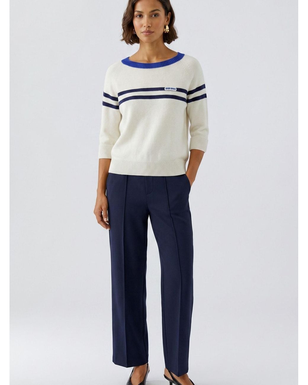 Ouí Blue Pullover
