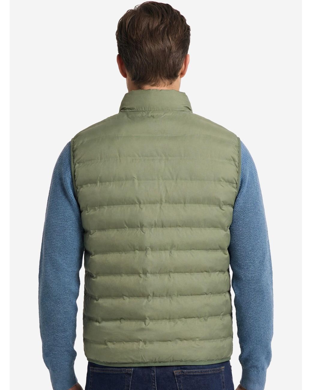 Redmond Weste Basic in Green für Herren