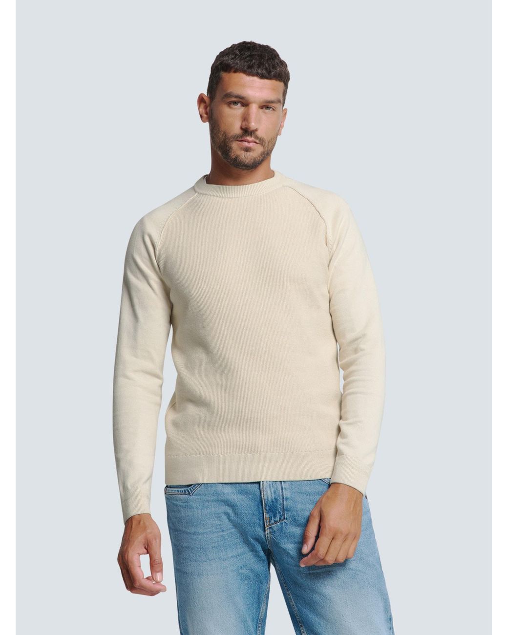 No Excess Pullover in White für Herren