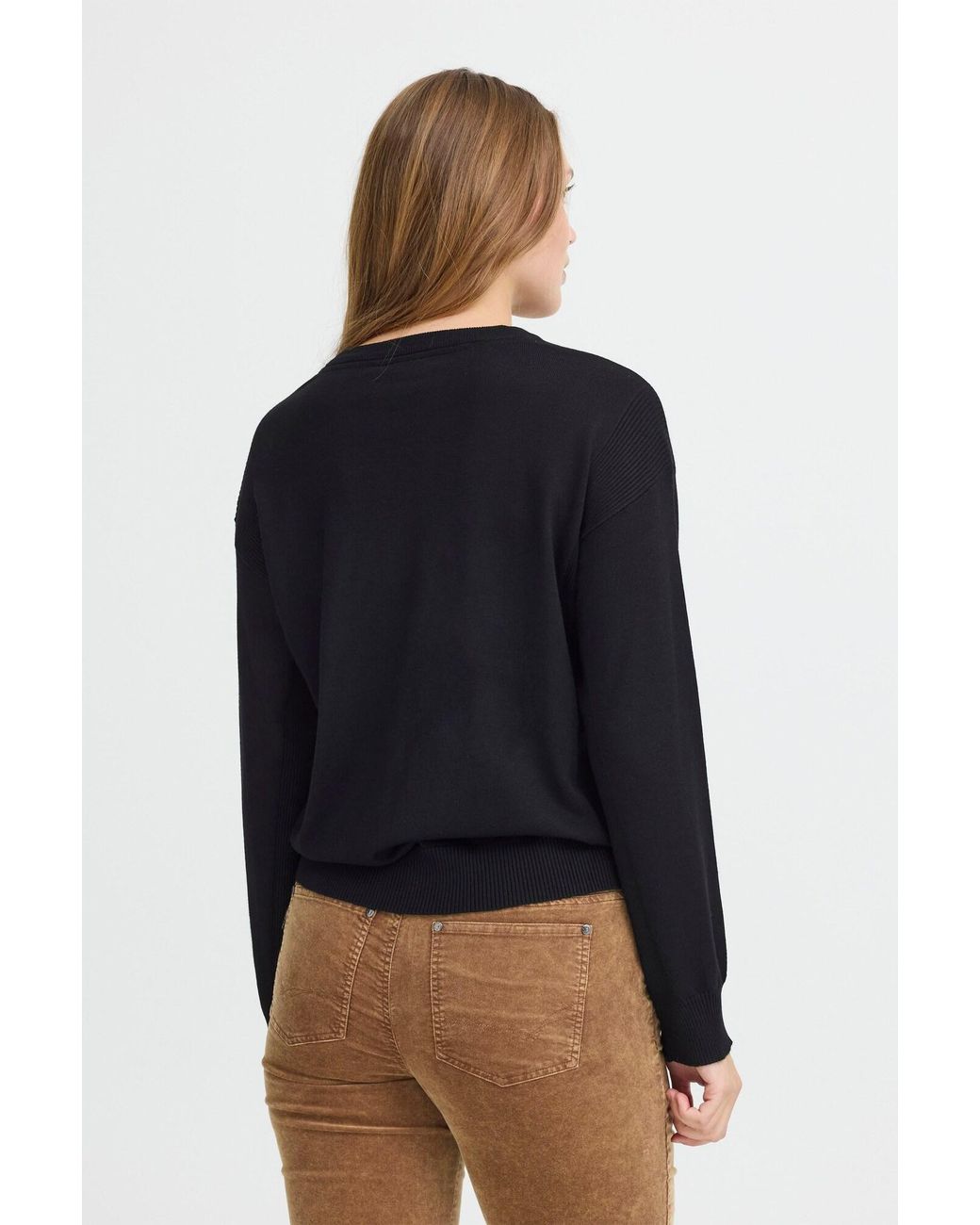 Pulz Black Pullover Pzsara