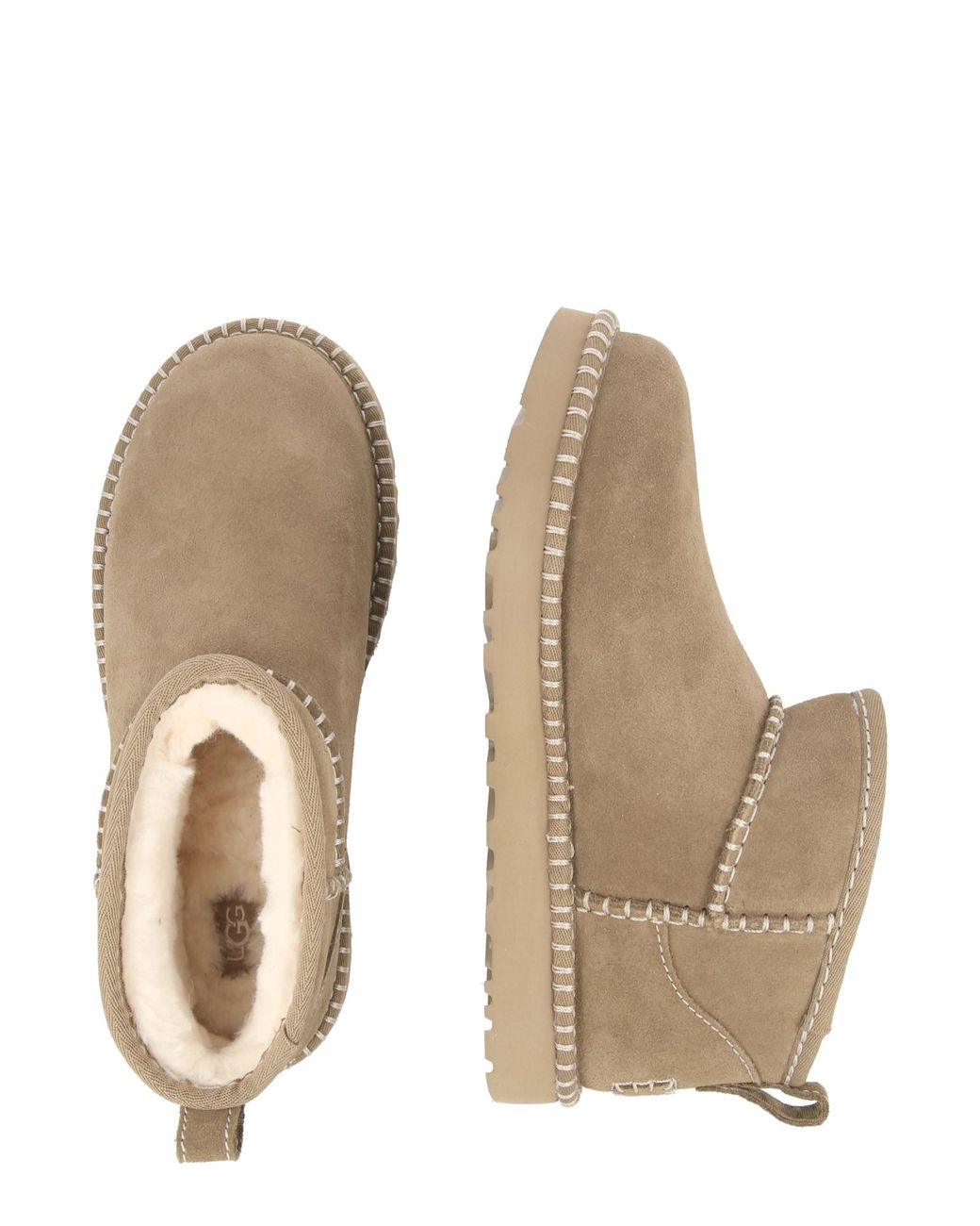 Ugg Natural Boots Classic Ultra Mini Botanic
