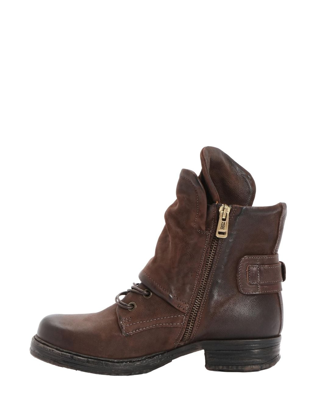 A.s.98 Brown Schnürstiefelette Saintec
