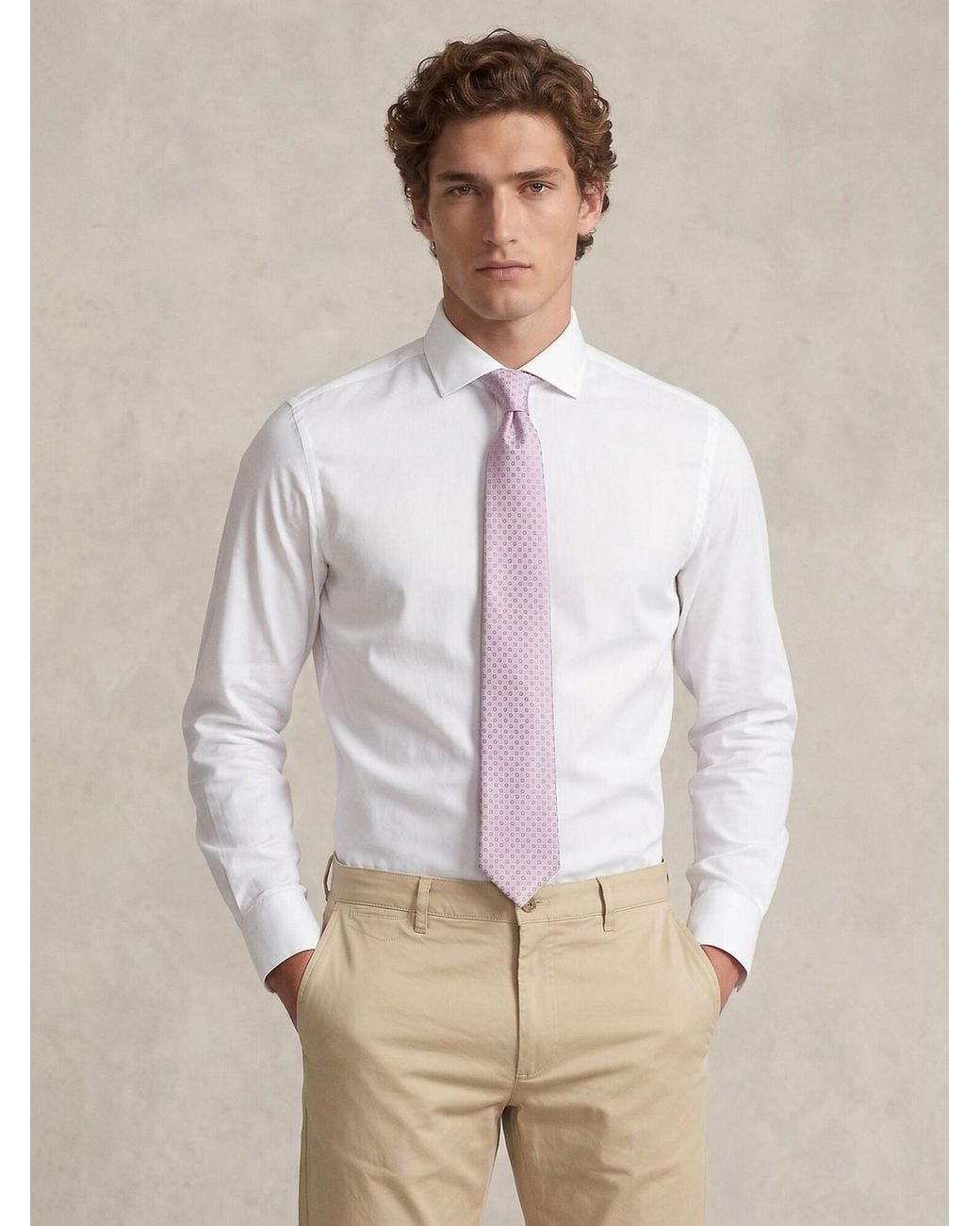 Suitable Krawatte in Purple für Herren