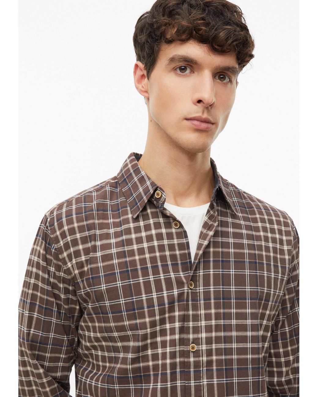 S.oliver Hemd in Brown für Herren