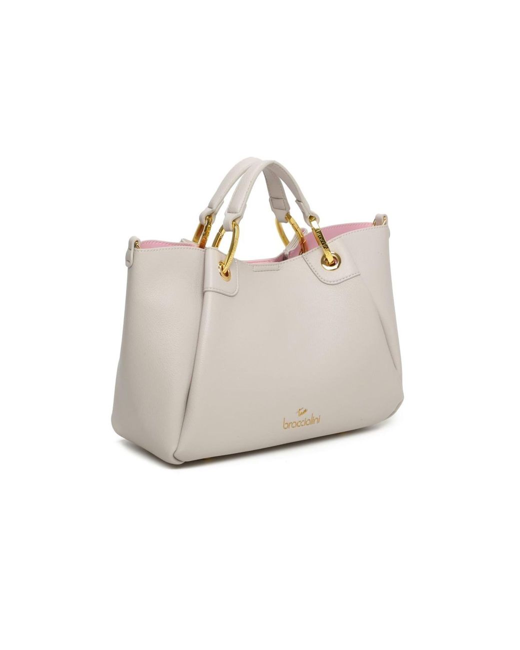 Braccialini White Handtasche Amy