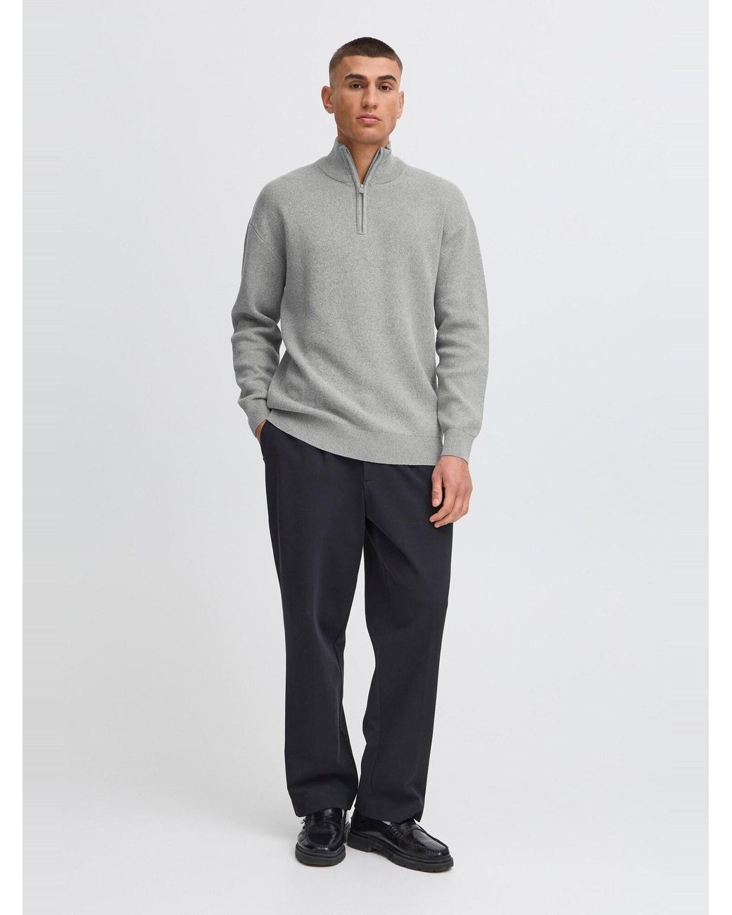 Solid Pullover Sdfinnet in Gray für Herren