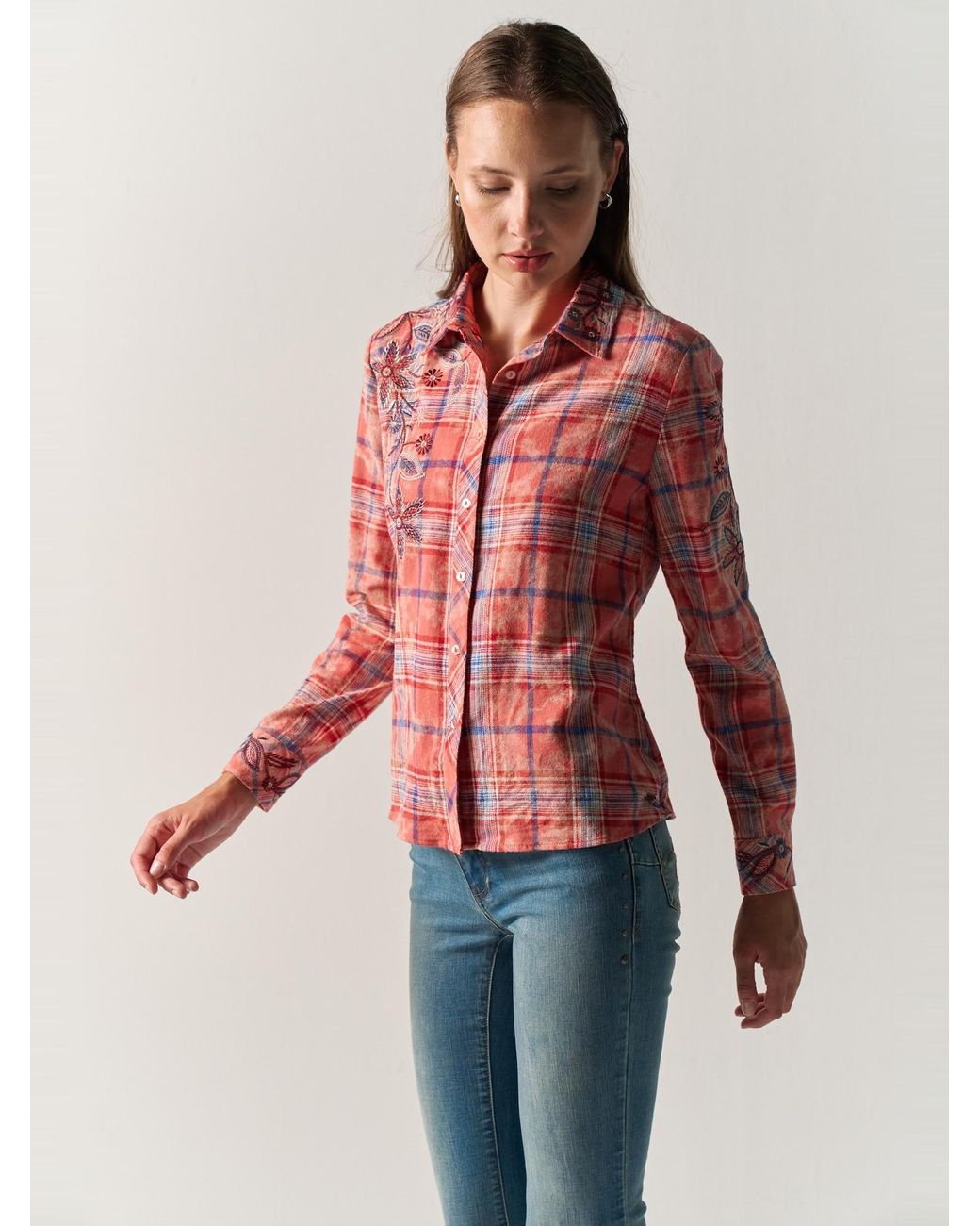 Koröshi Red Bluse