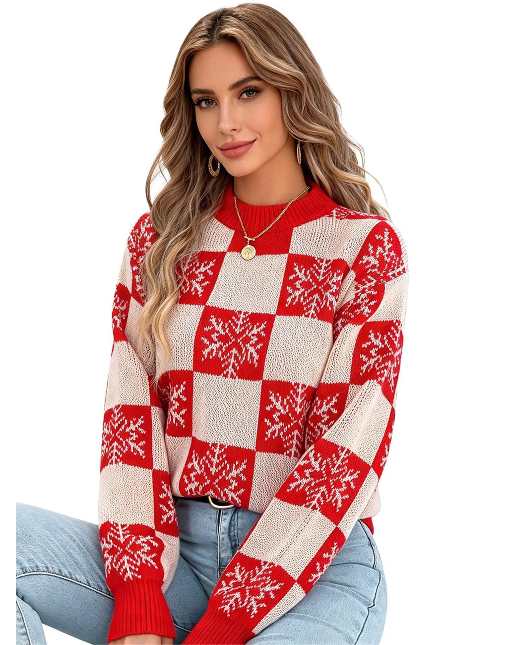 KoJooin Red Pullover