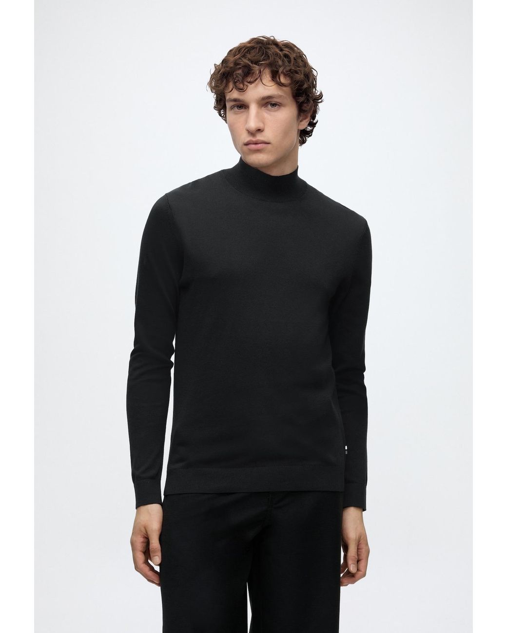 Olymp Pullover in Black für Herren