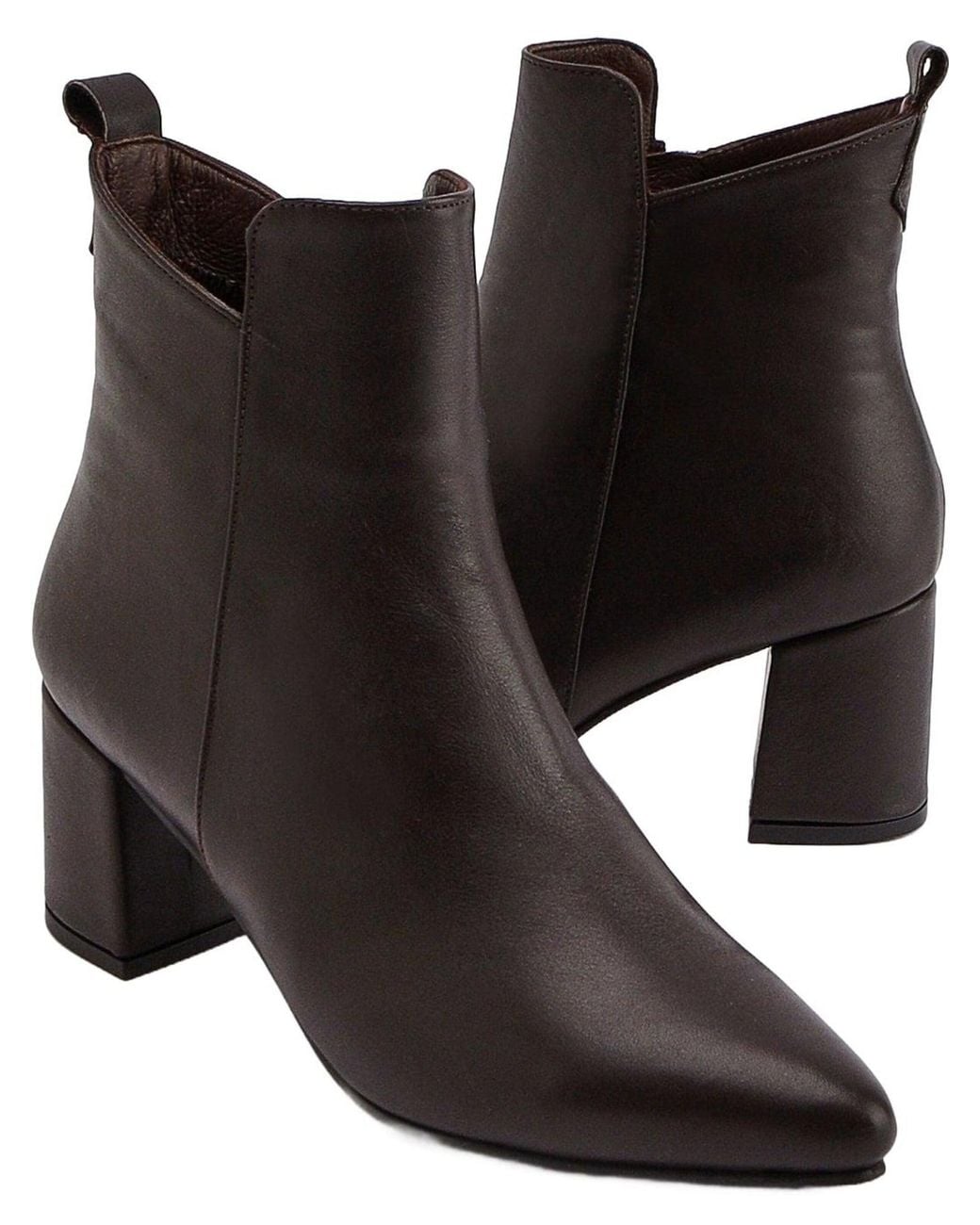 Limoya Brown Ankle Boots Julia