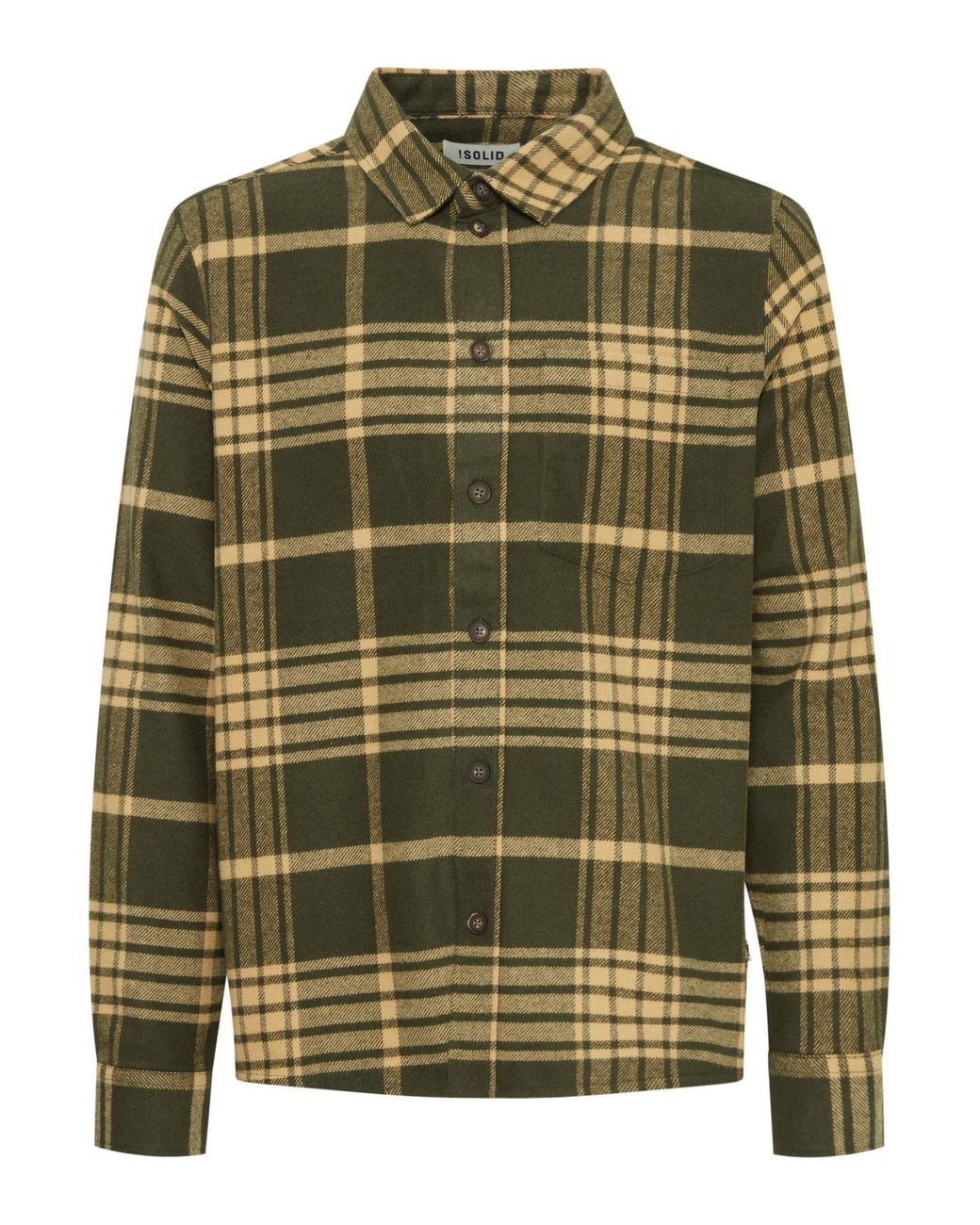 Solid Hemd Nab in Green für Herren