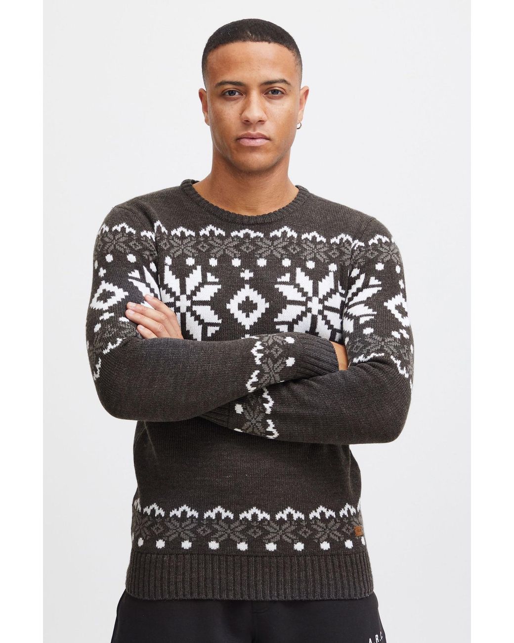 Solid Pullover Norwig in Multicolor für Herren