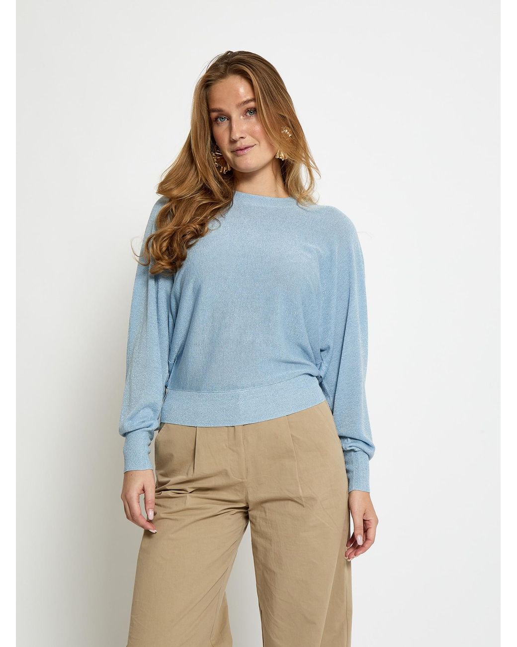 Minus Blue Pullover Dana