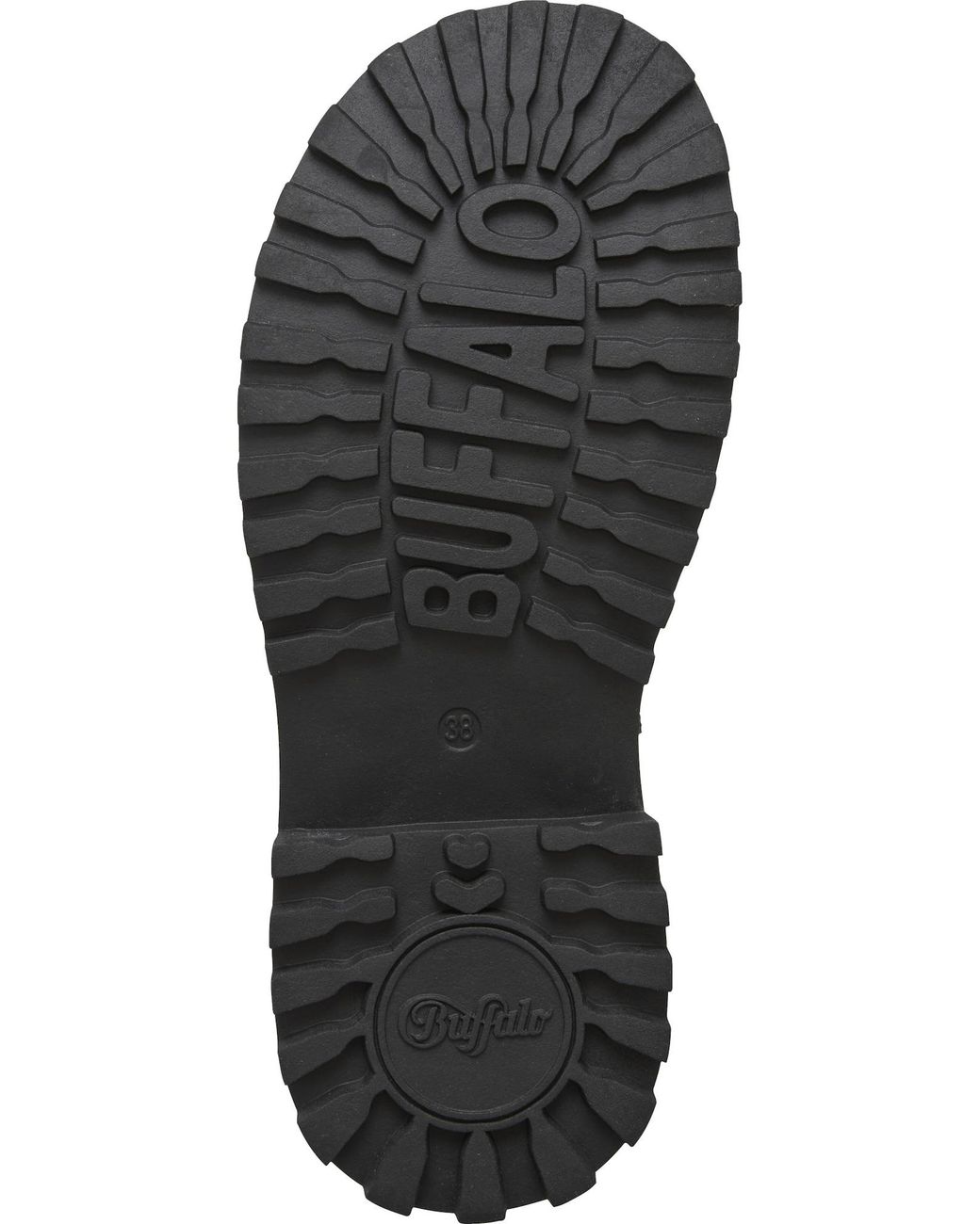 Buffalo Black Schnürstiefelette Pluto