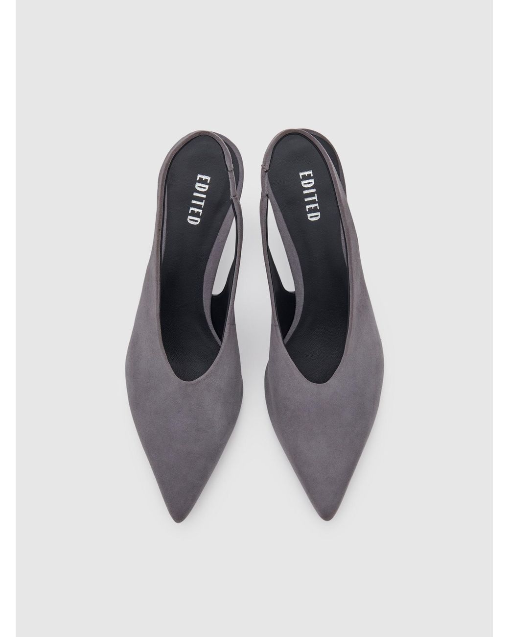 EDITED Gray Pumps Tessa