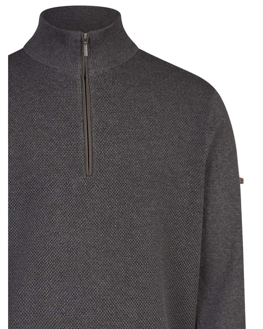 Redmond Pullover Basic in Green für Herren