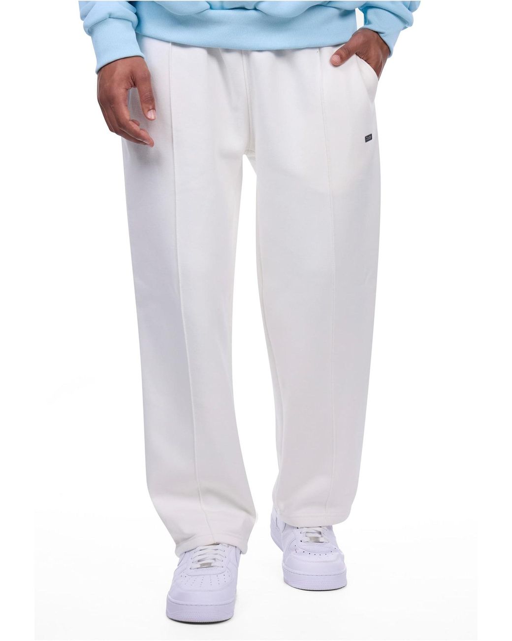 Dropsize Hose in White für Herren