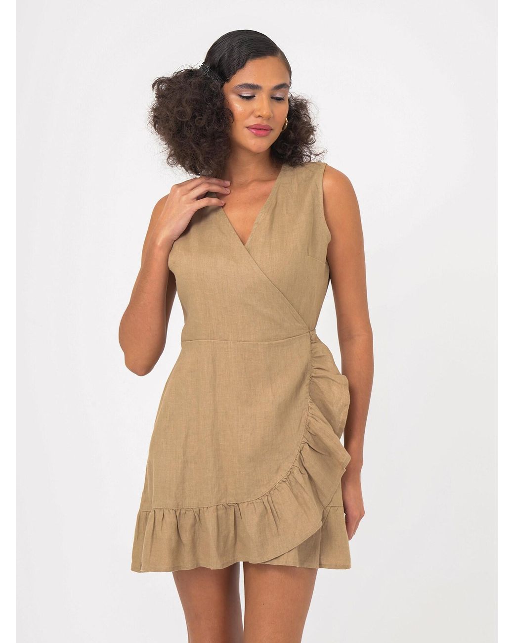 FRESHLIONS Natural Kleid Mailinda